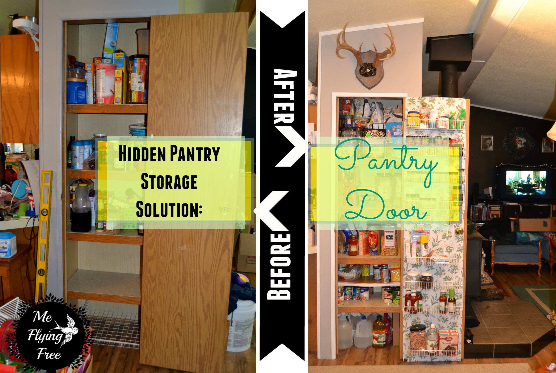 Pantry Solutions {Before and After}